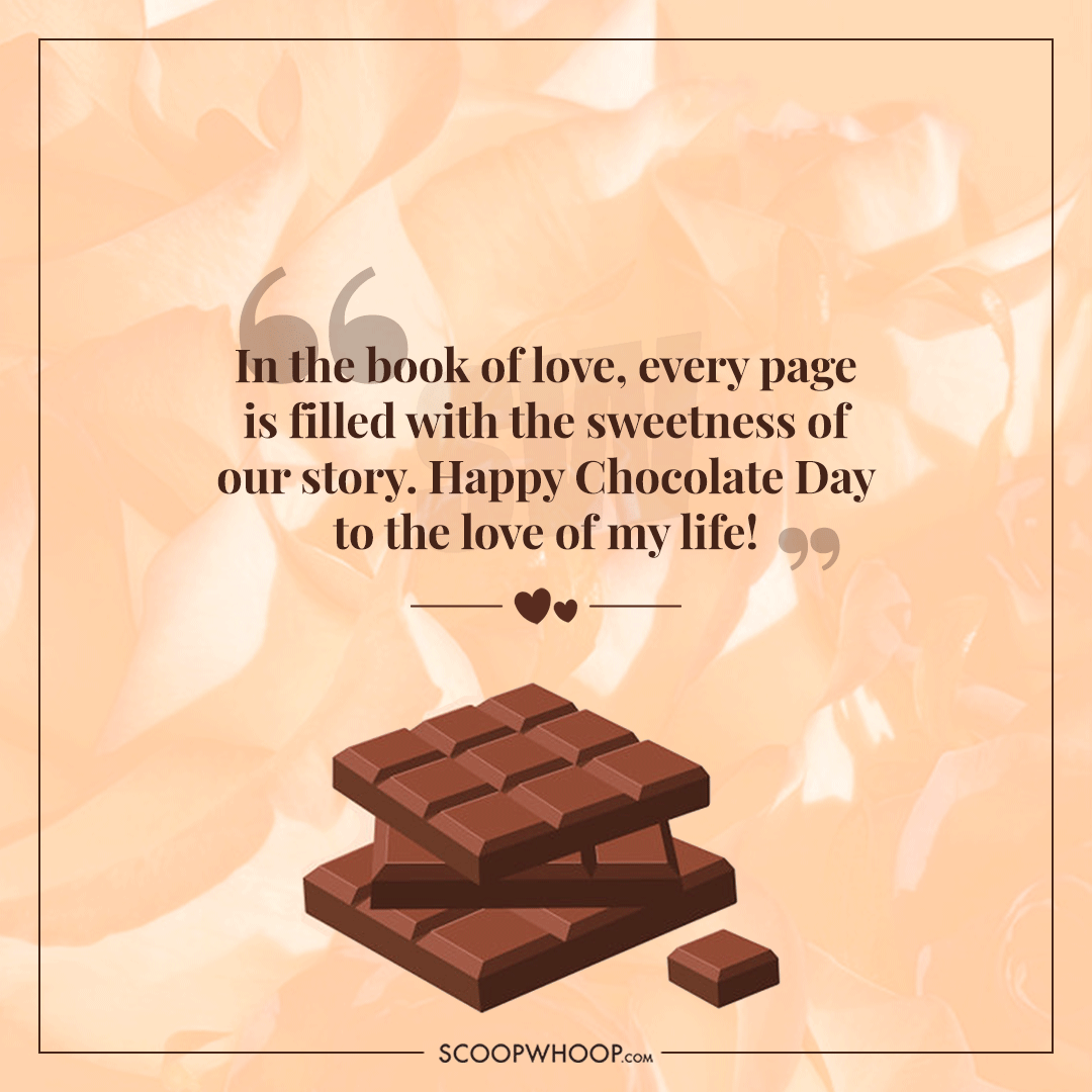 Chocolate Day quotes