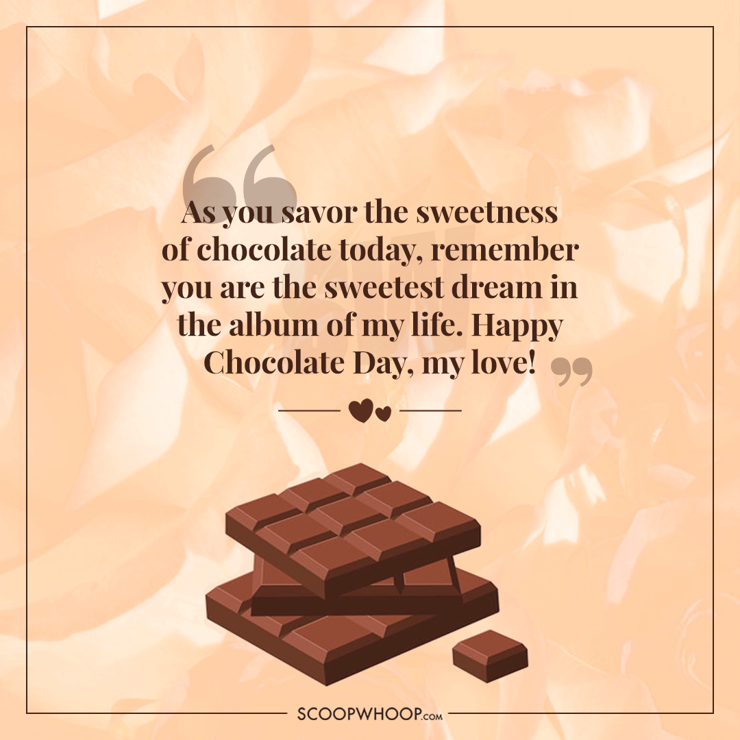 Chocolate Day quotes