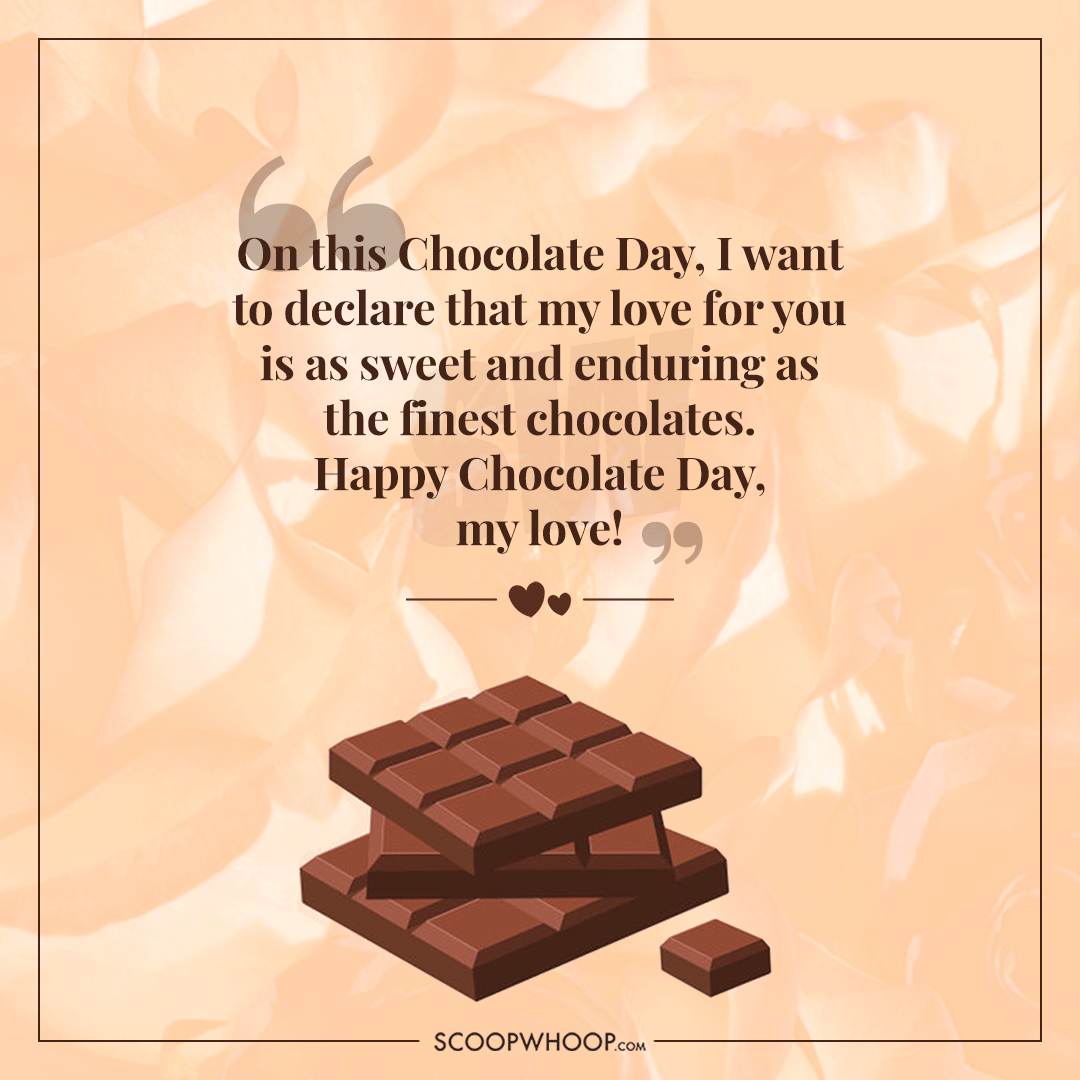 Chocolate Day quotes