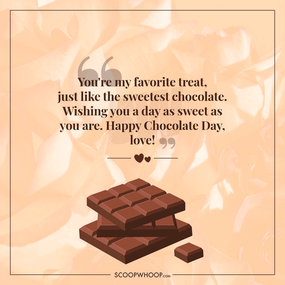 Chocolate Day quotes