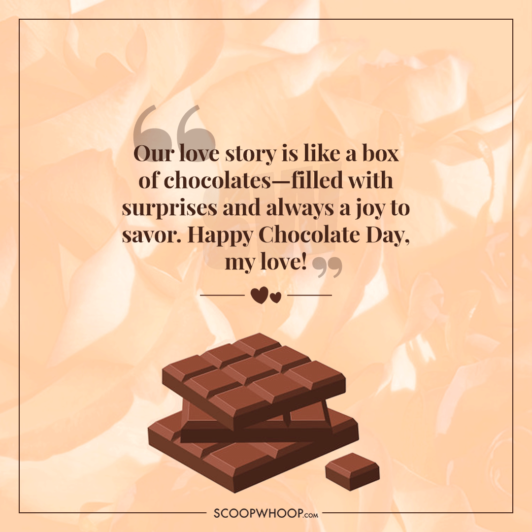 Chocolate Day quotes