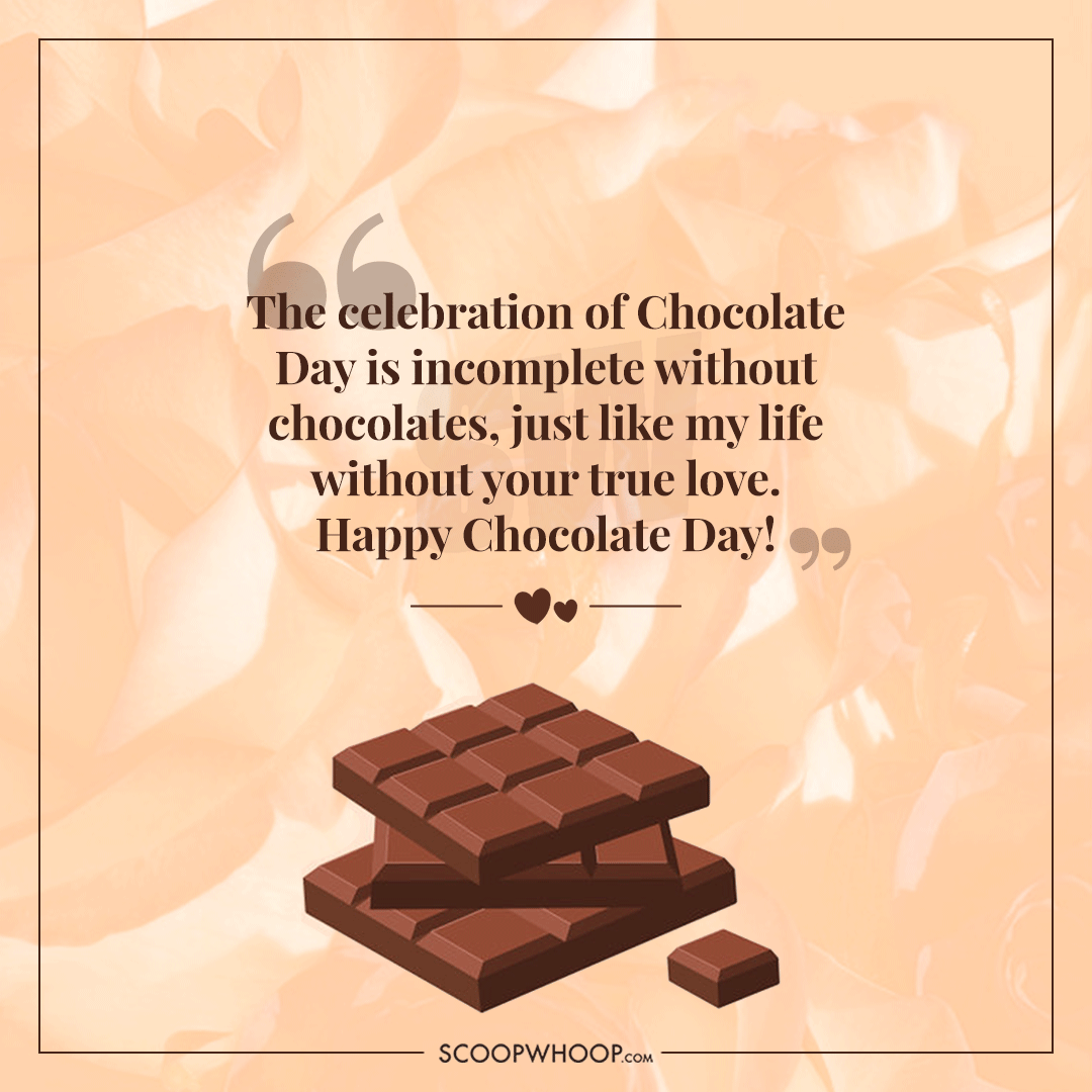 Chocolate Day quotes