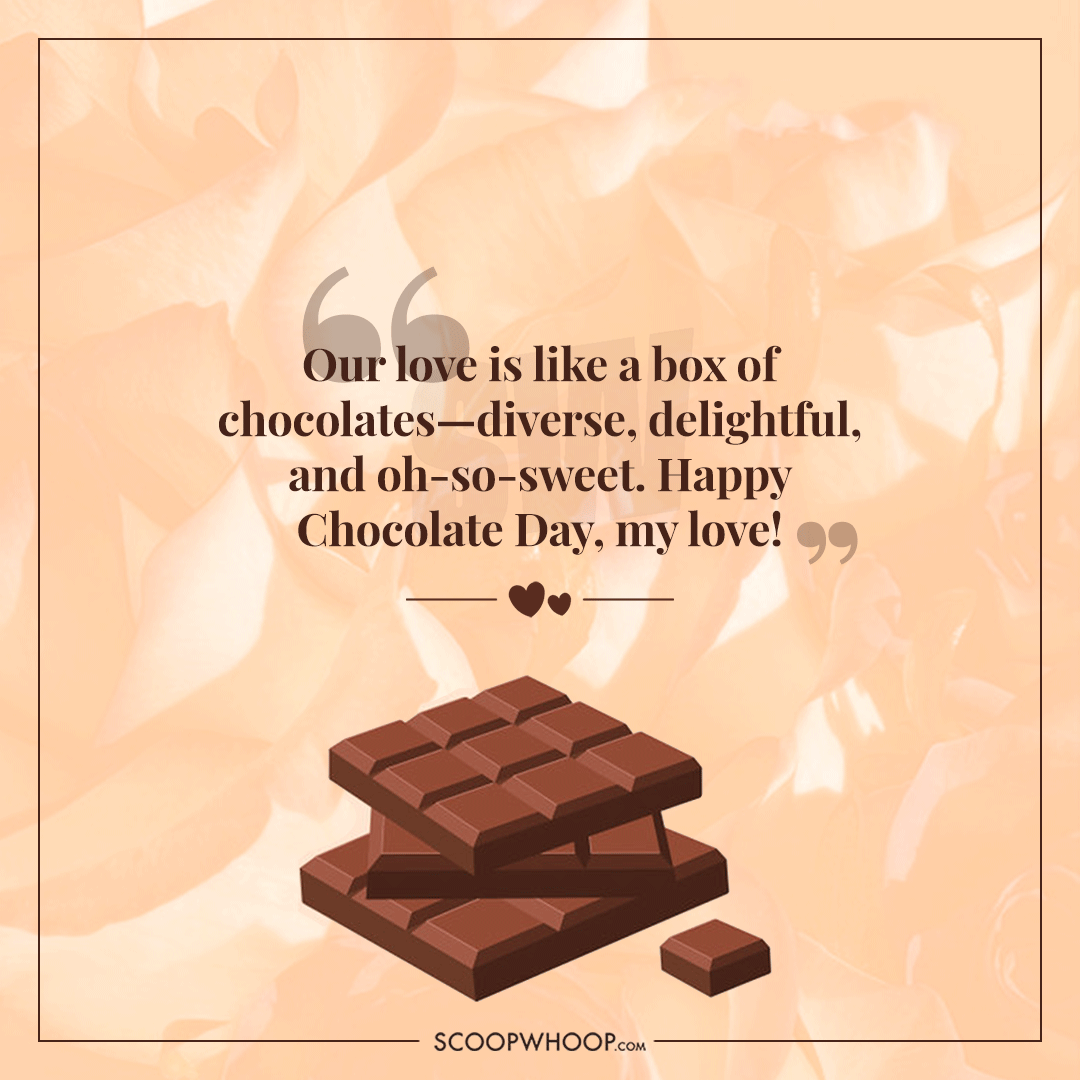 Chocolate Day quotes