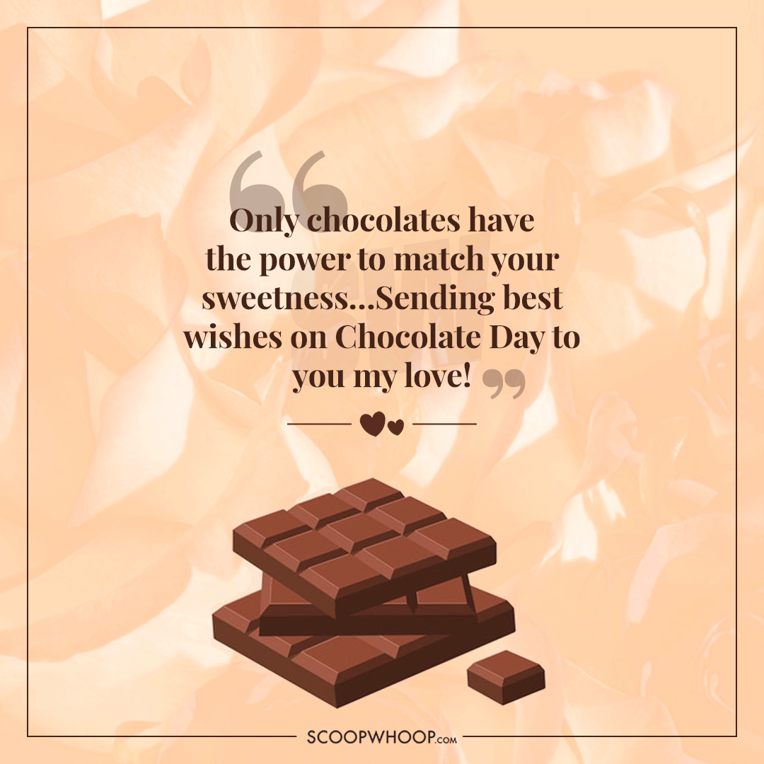 Chocolate Day quotes