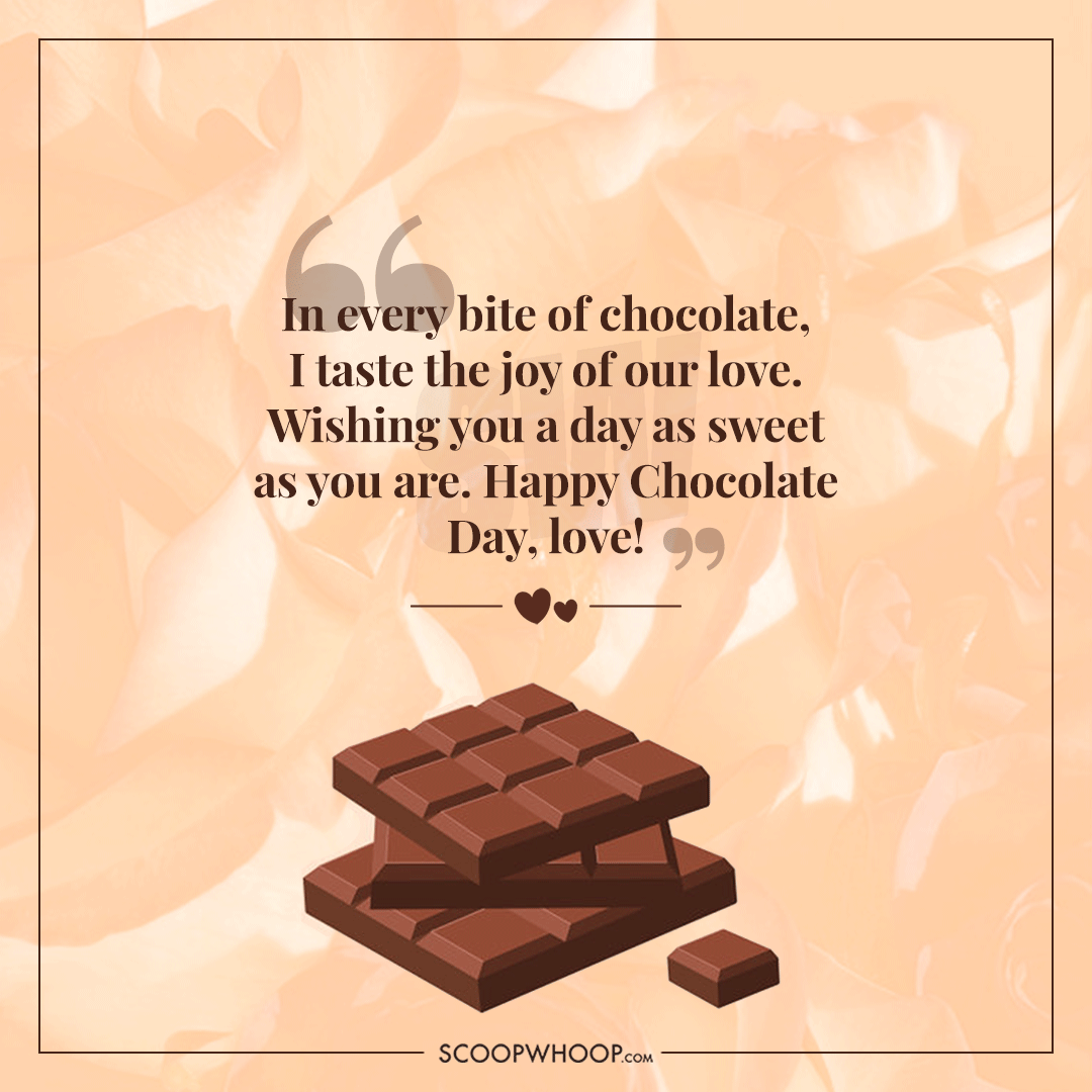 Chocolate Day quotes