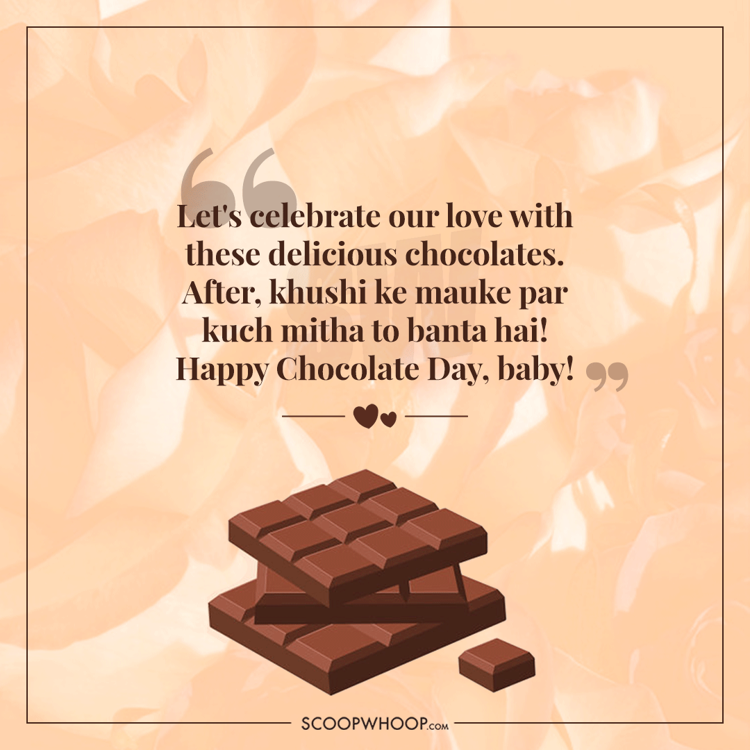 Chocolate Day quotes