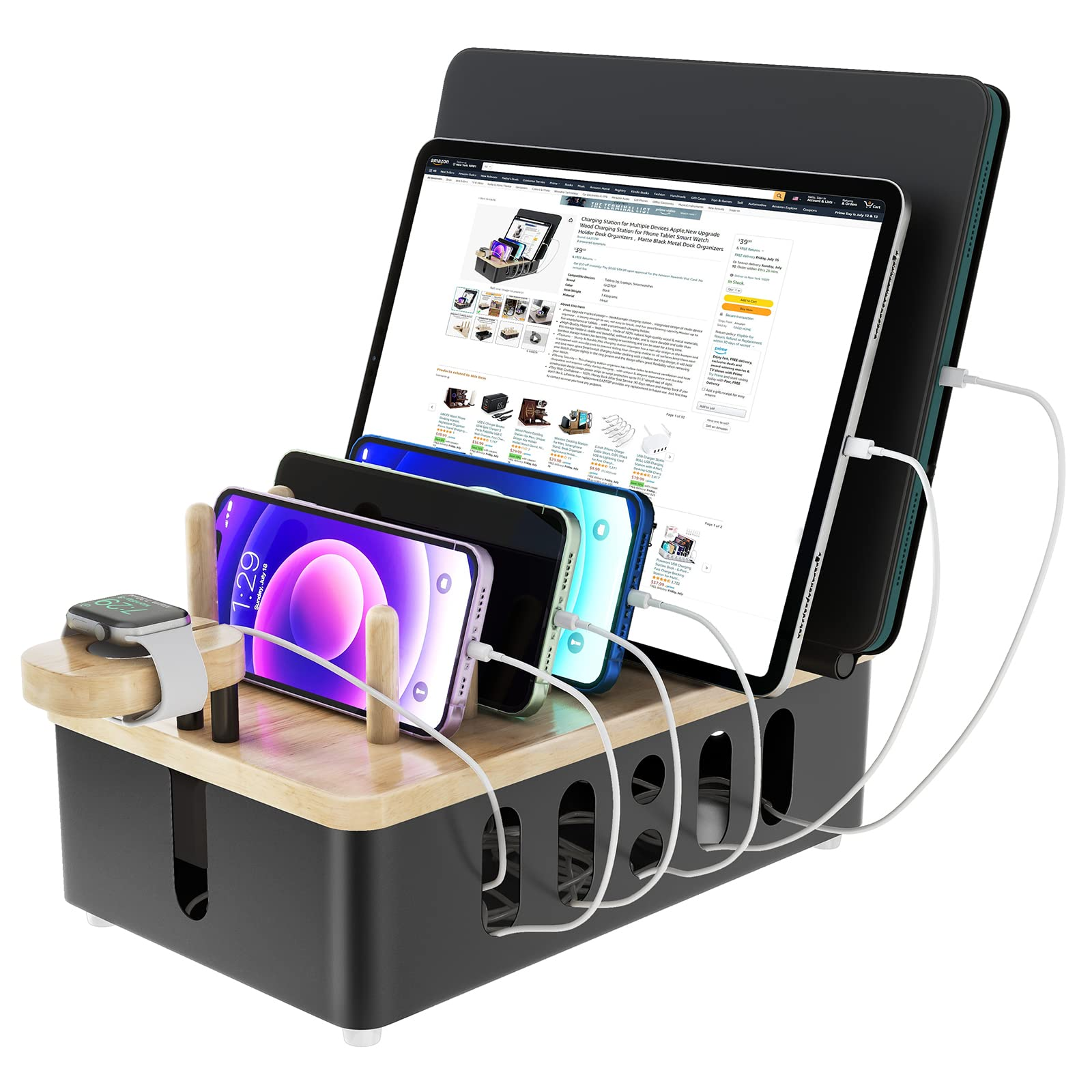 Multi-Device Charging Station and Dock- womens day gift ideas