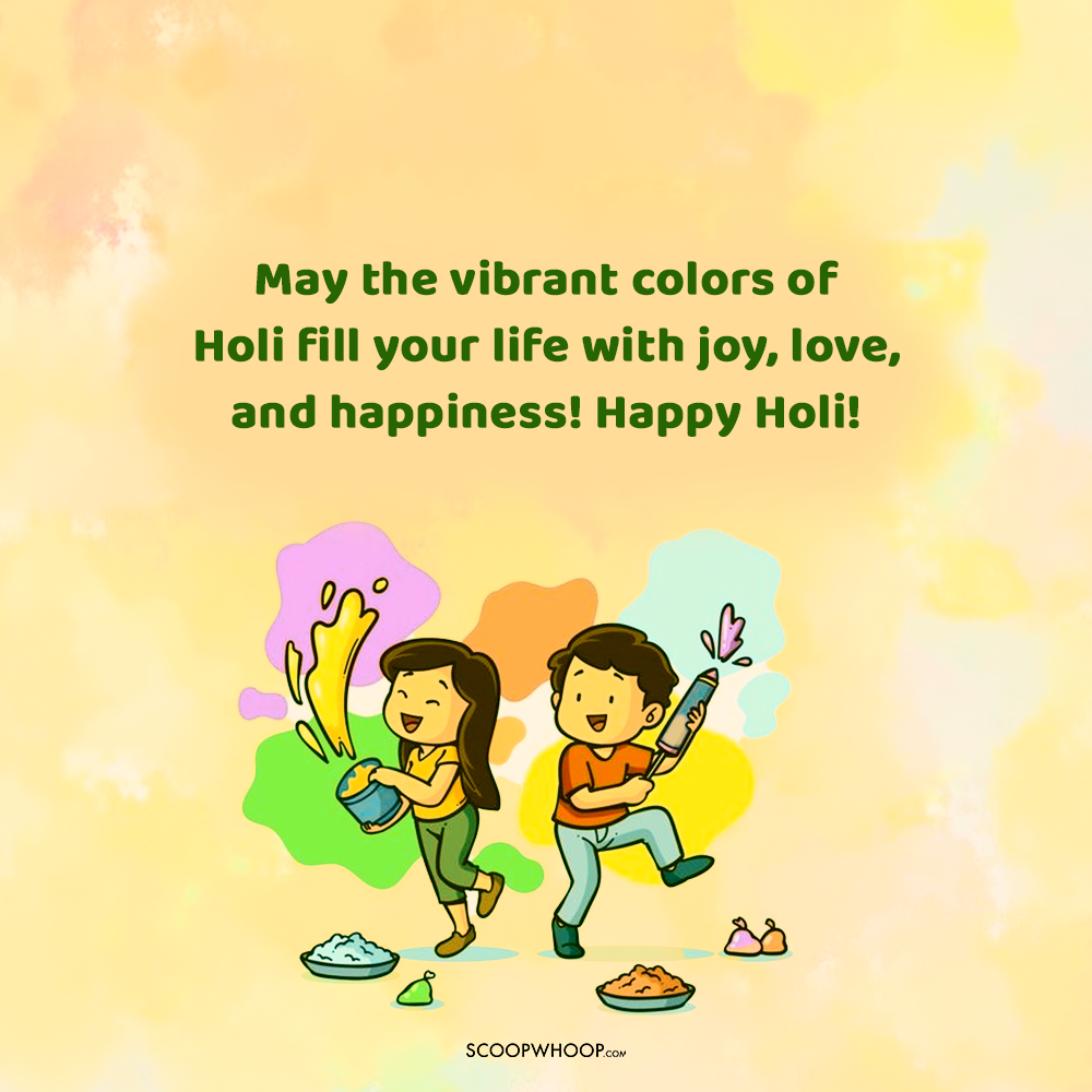 Holi Festival Wishes