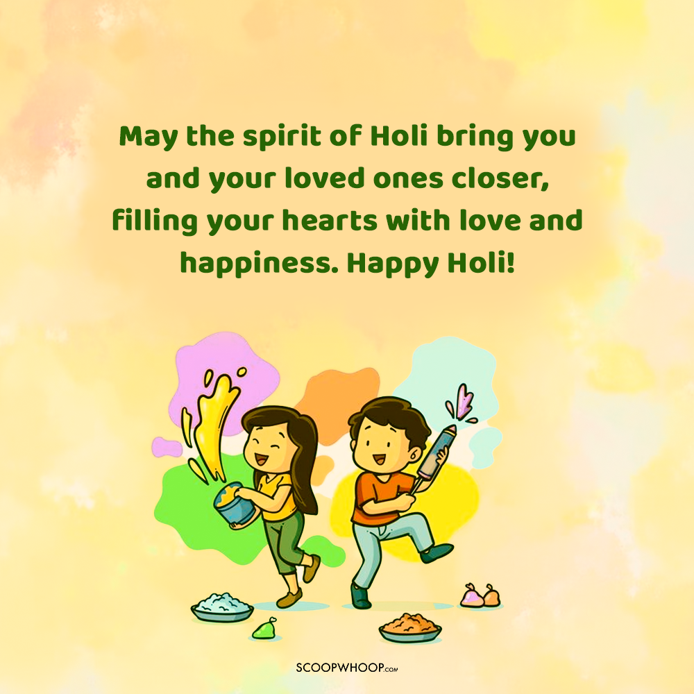 Holi Festival Wishes