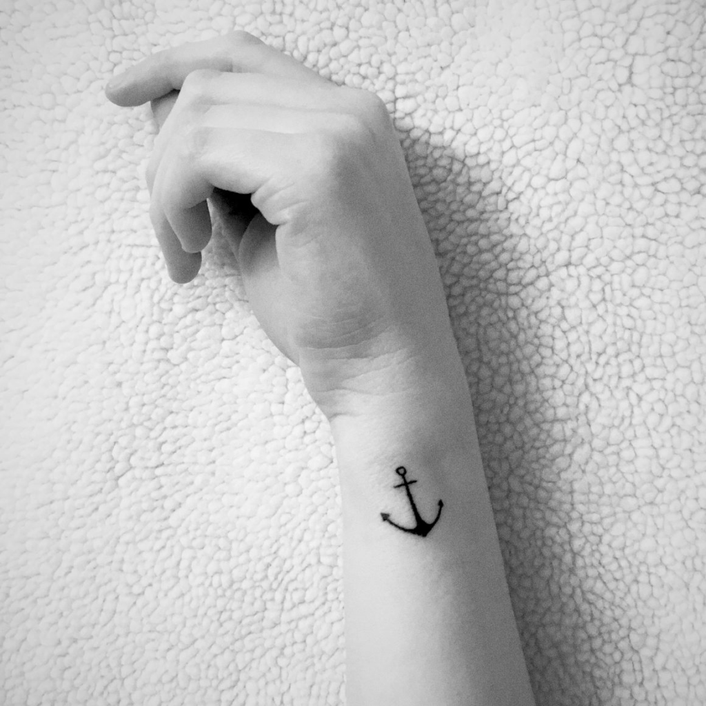 Blackwork mermaid tattoo - Tattoogrid.net