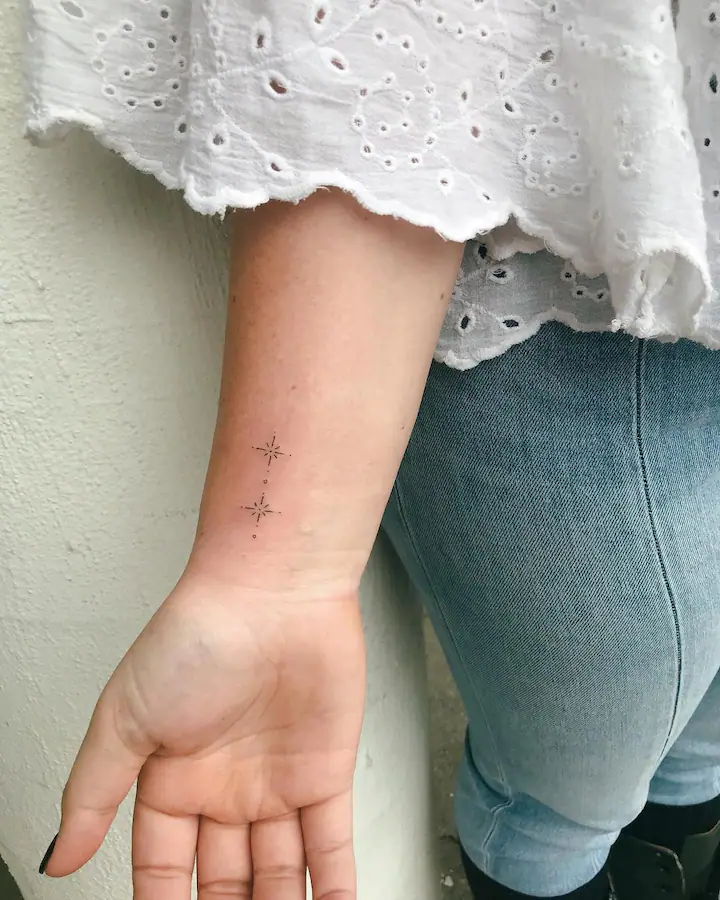 Shooting Star Temporary Tattoo - Set of 3 – Little Tattoos