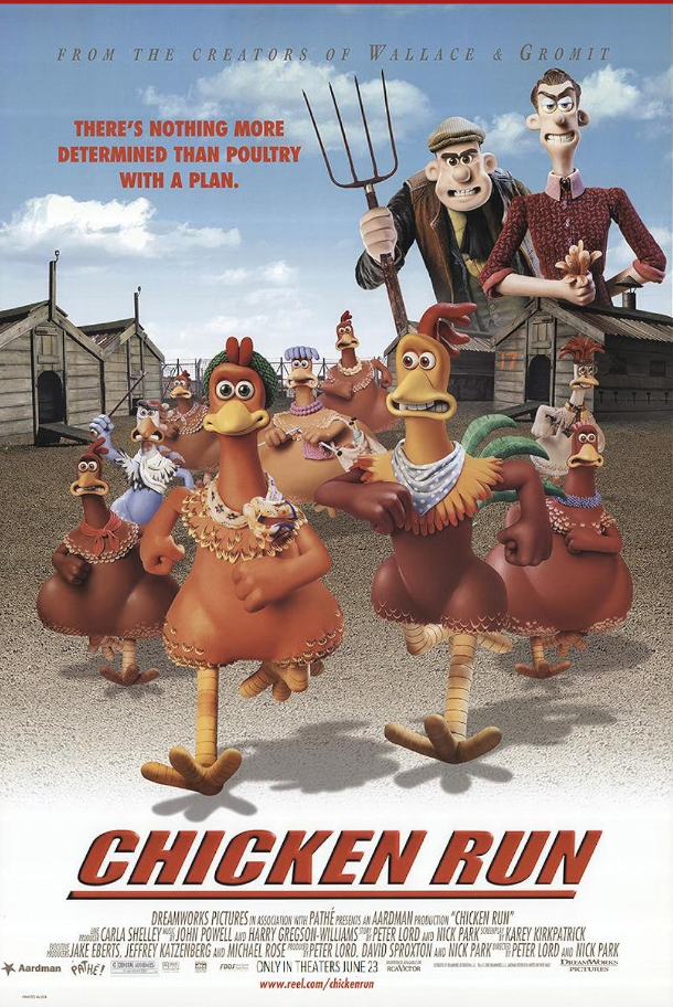 Chicken Run animated movies dreamworks