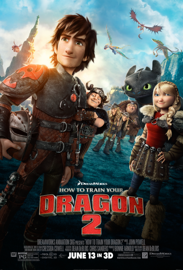 How To Train Your Dragon 2 animated movies dreamworks