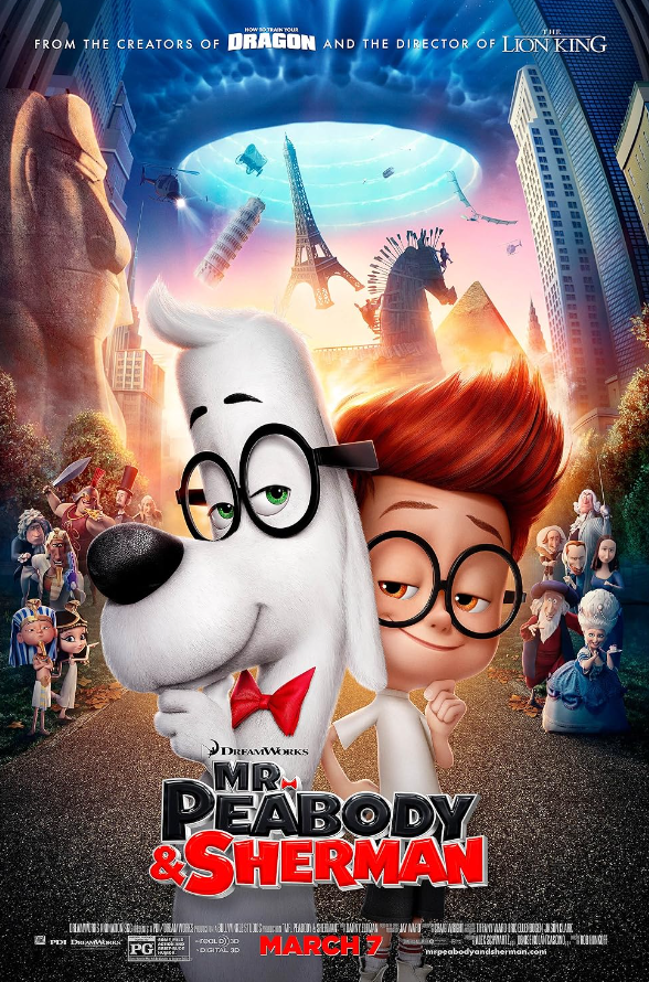 Mr. Peabody & Sherman animated movies dreamworks