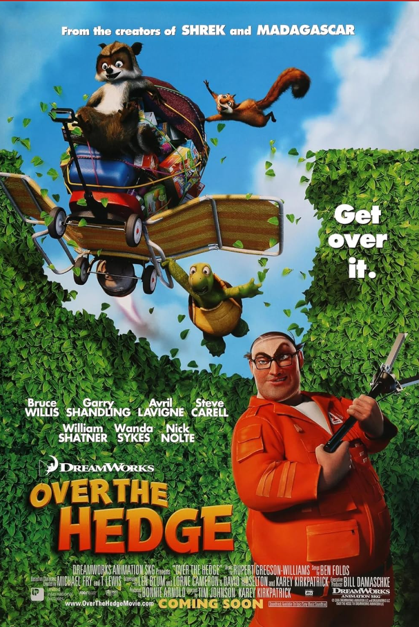 Over The Edge animated movies dreamworks