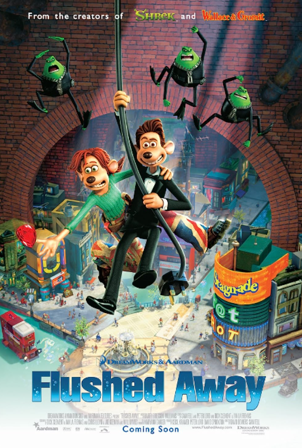 Flushed Away animated movies dreamworks
