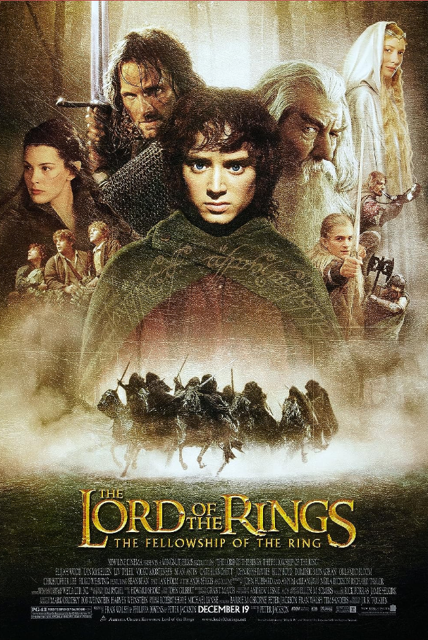 The Lord of the Rings: The Fellowship of the Ring fantasy movies