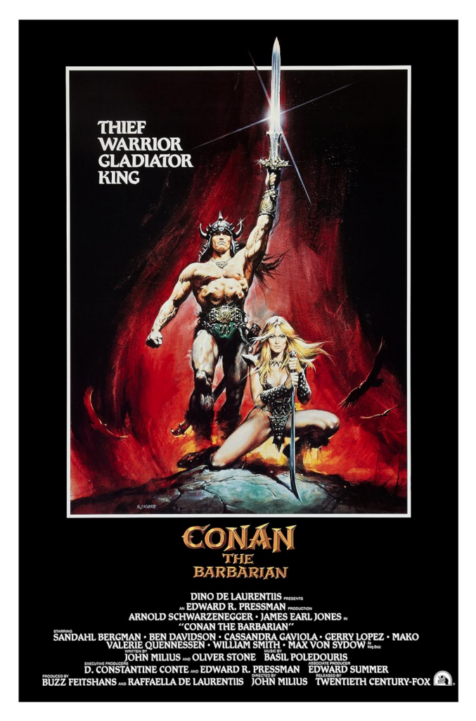 Conan the Barbarian fantasy movies