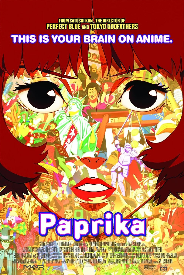 Paprika japanese animated movies