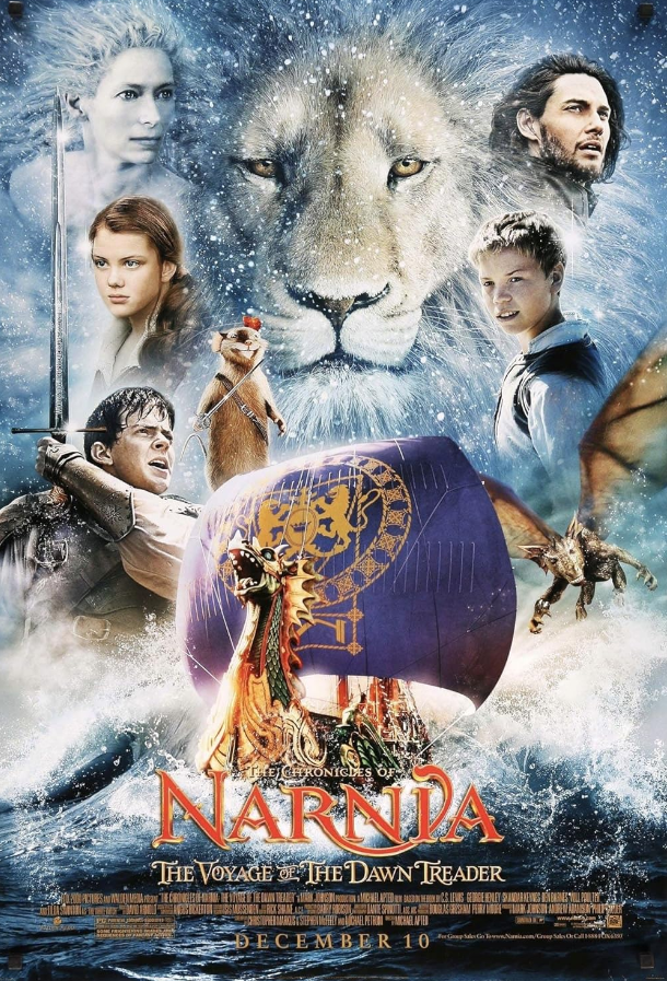 The Chronicles Of Narnia: The Voyage Of The Dawn Treader Hollywood Adventure Movie