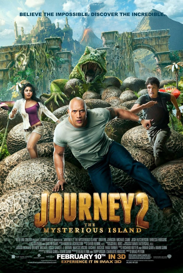 Journey 2: The Mysterious Island Hollywood Adventure Movie