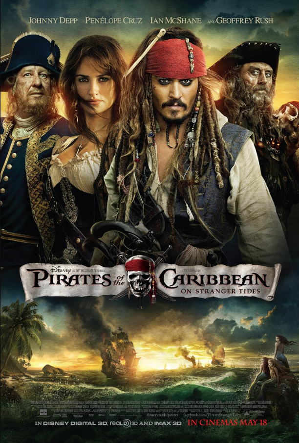 Pirates Of The Caribbean: On Stranger Tides Hollywood Adventure Movie