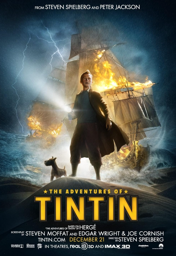 The Adventures Of Tintin Hollywood Adventure Movie