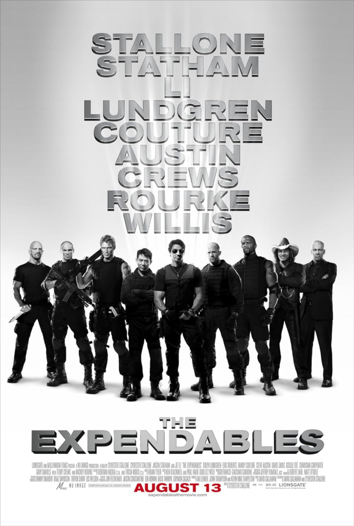 The Expendables Hollywood Adventure Movie