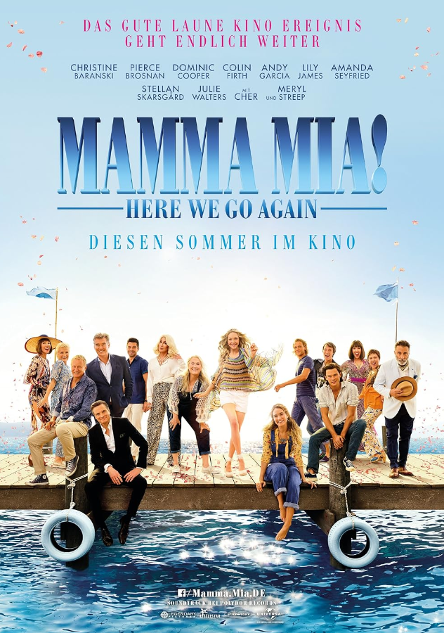 Mamma Mia! Here We Go Again best Mothers day movies