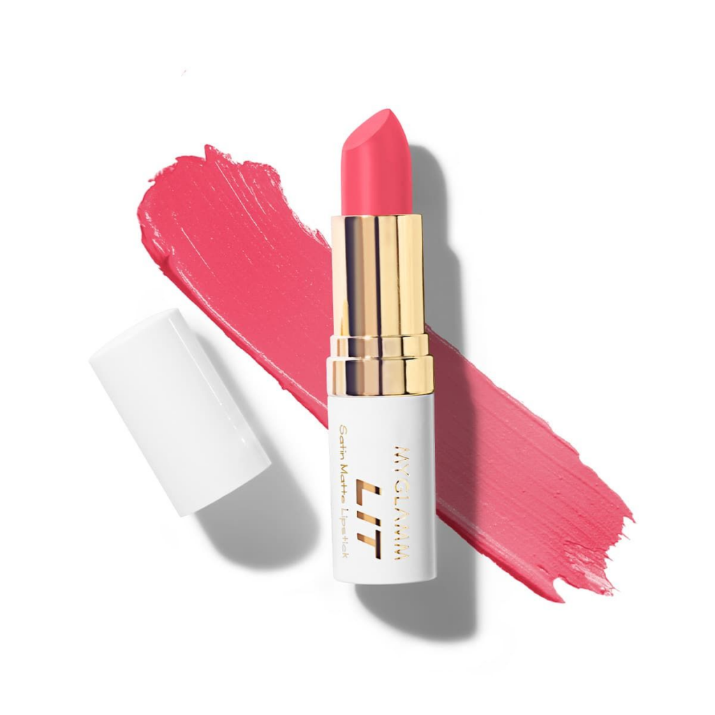 MyGlamm LIT Satin Matte Lipstick - Kissing Booth Mother's Day Gifts