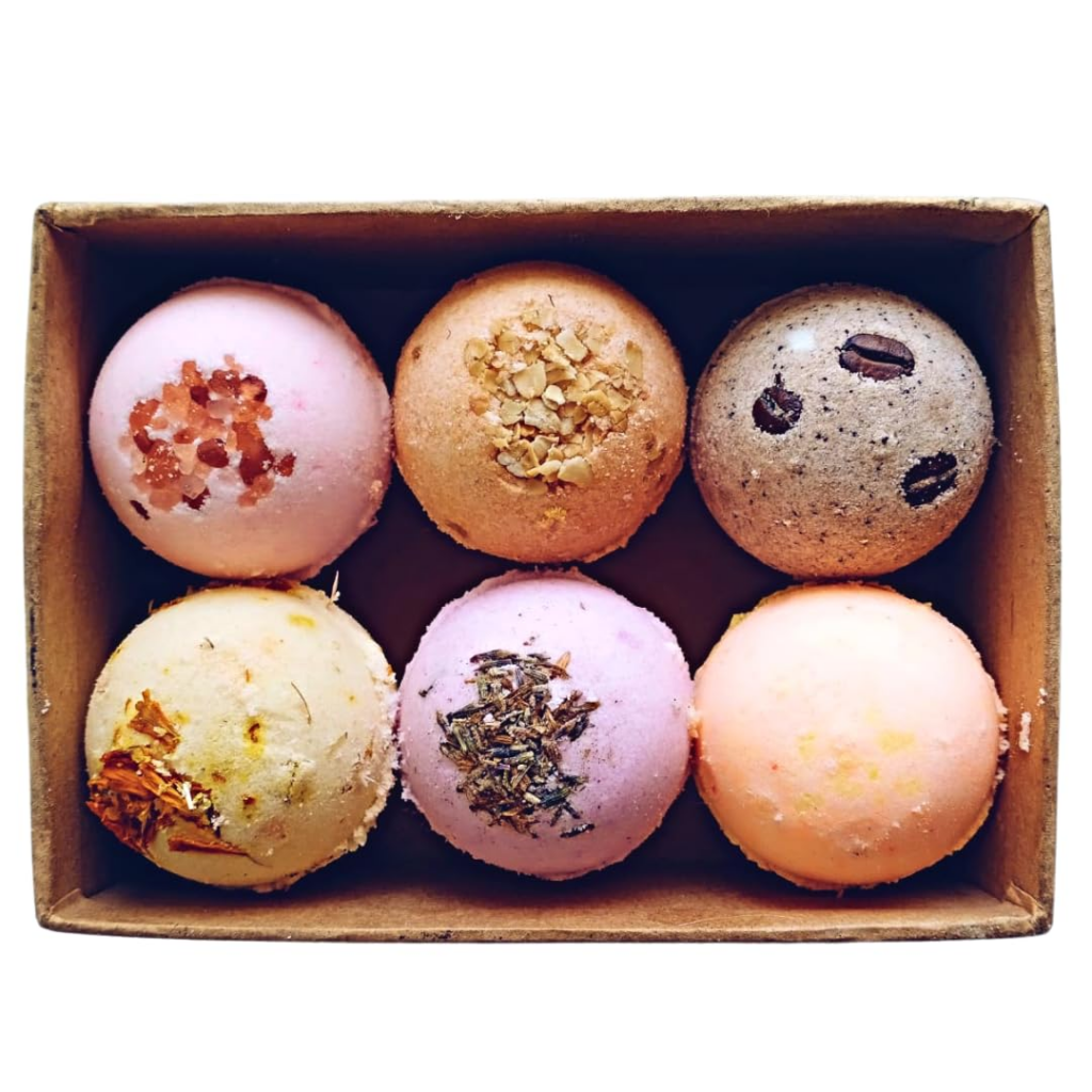 A Set of Bath Bombs Mother's Day Gifts