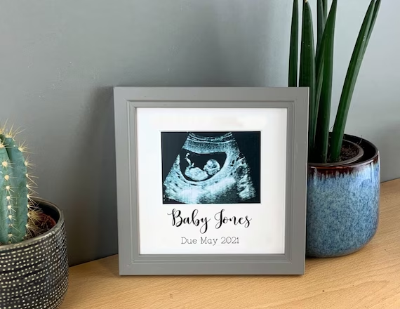 Maternity photo frame Mother to be mothers day gift