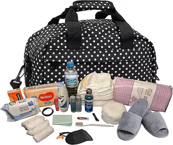 Pre-Packed Hospital Birth Bag Mother to be mothers day gift