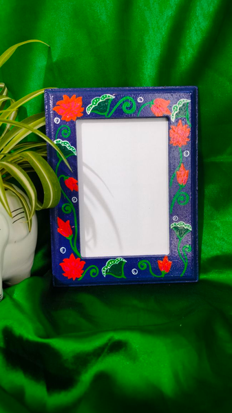 Hand-decorated picture frame homemade mothers day gifts