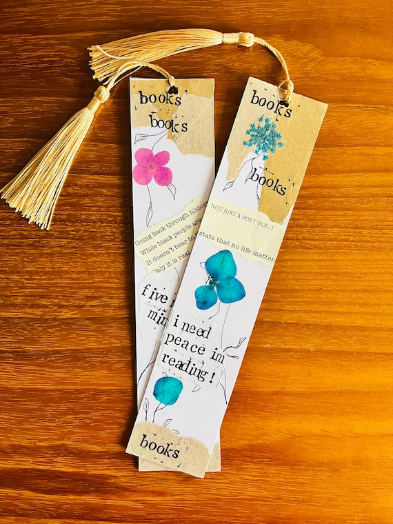 Handmade bookmarks homemade mothers day gifts