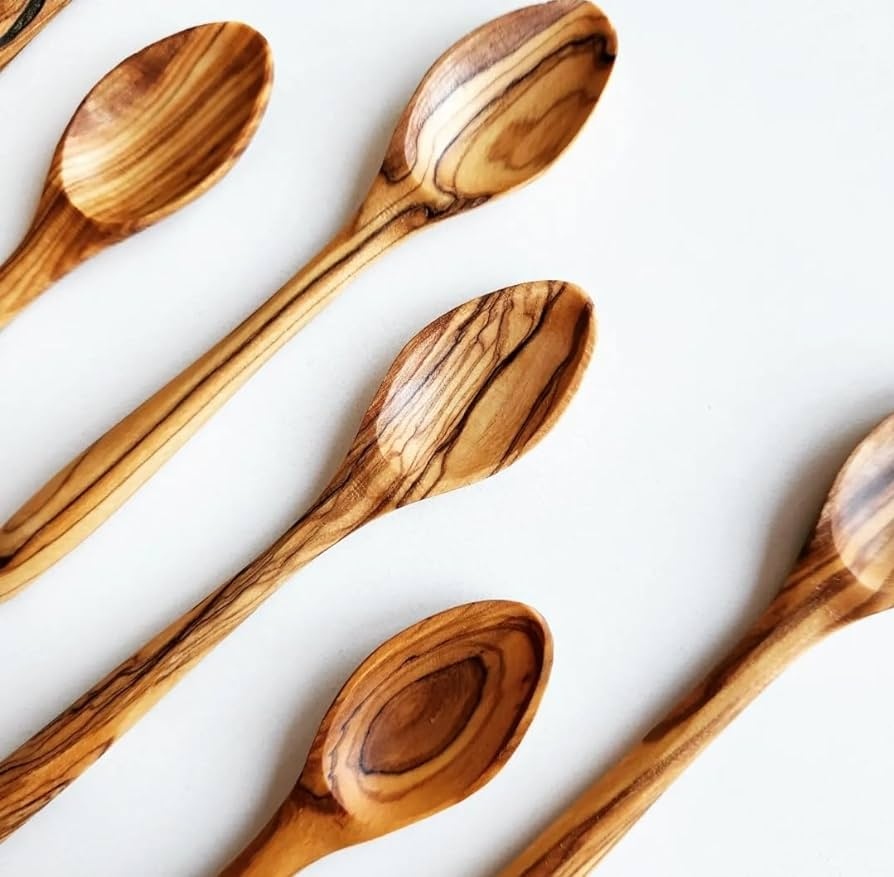 Hand-carved wooden spoons homemade mothers day gifts