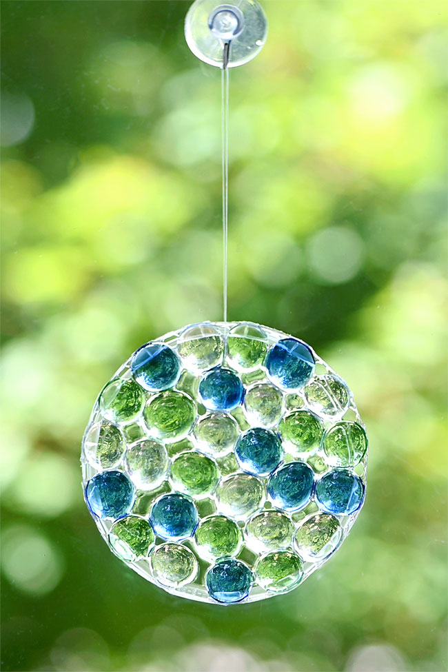 DIY beaded suncatchers homemade mothers day gifts