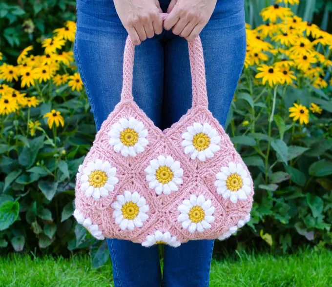 Daisy Square Bag homemade mothers day gifts