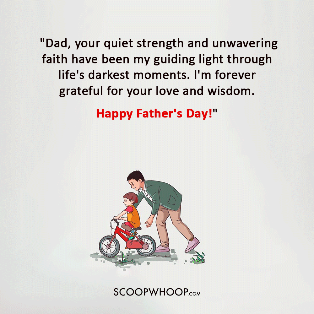 Meaningful heart touching fathers Day quotes from daughter