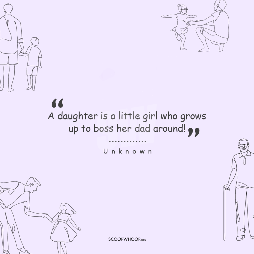 Funny daddy daughter quotes