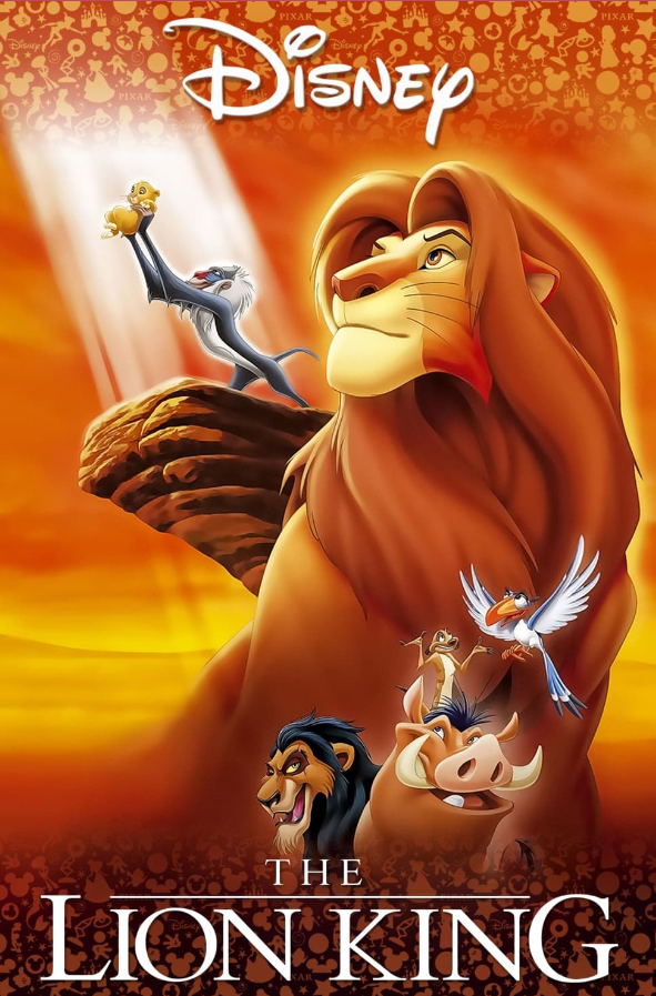 The Lion King (1994) best romantic animated movies