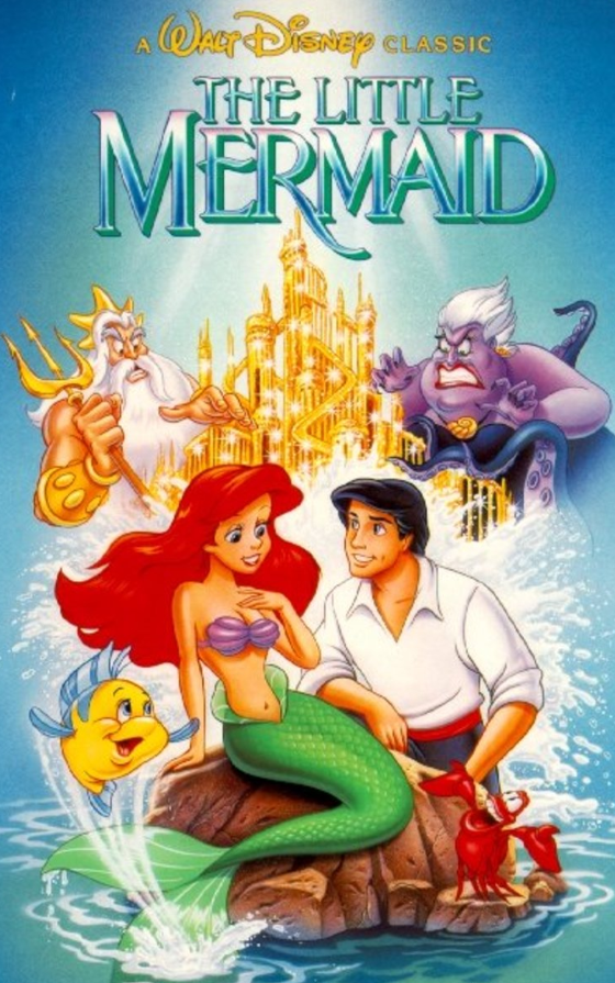 The Little Mermaid (1989) best romantic animated movies