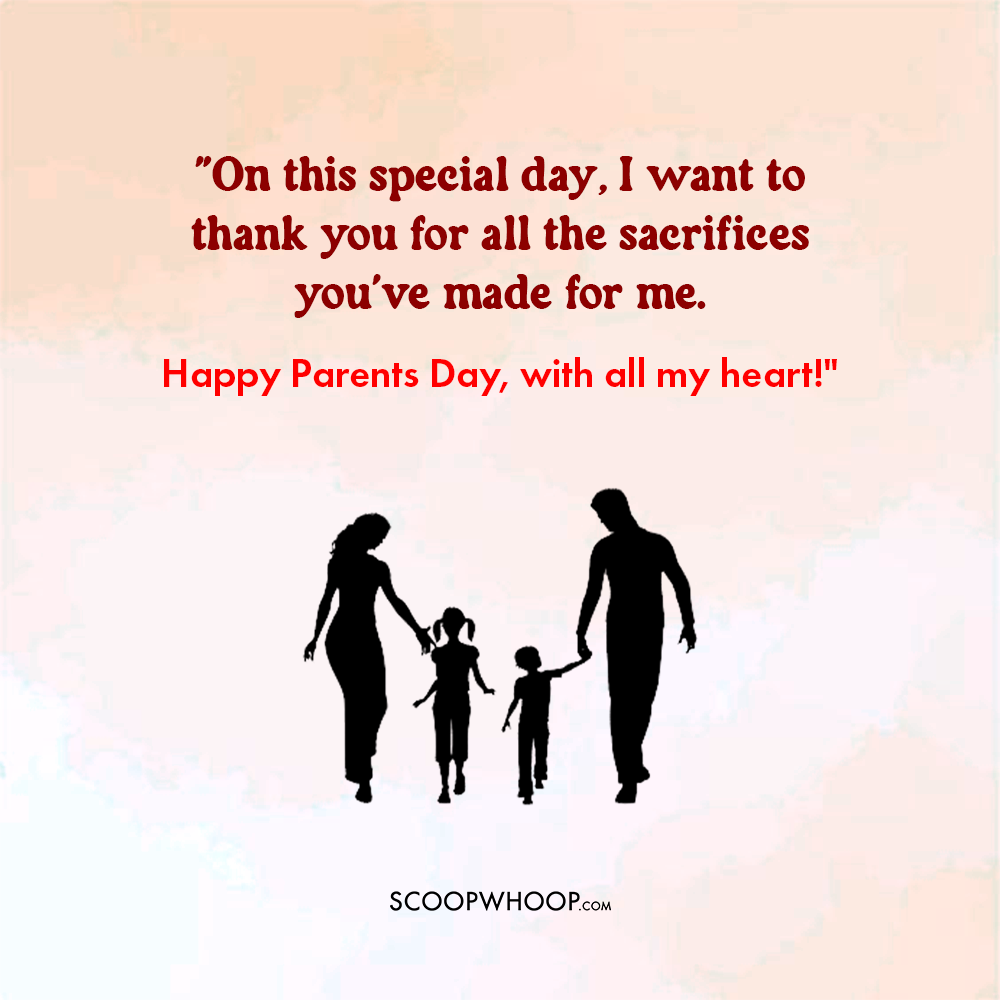 Happy Parents Day Quotes From Son