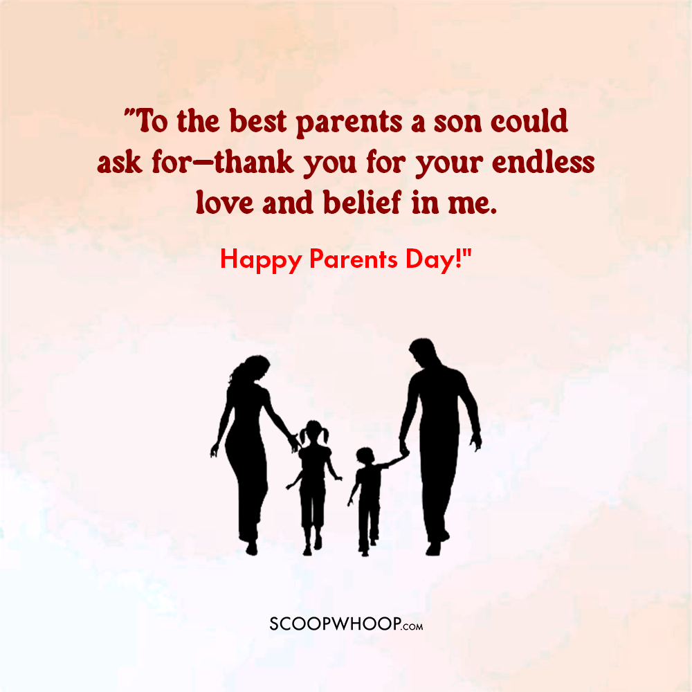 Happy Parents Day Quotes From Son