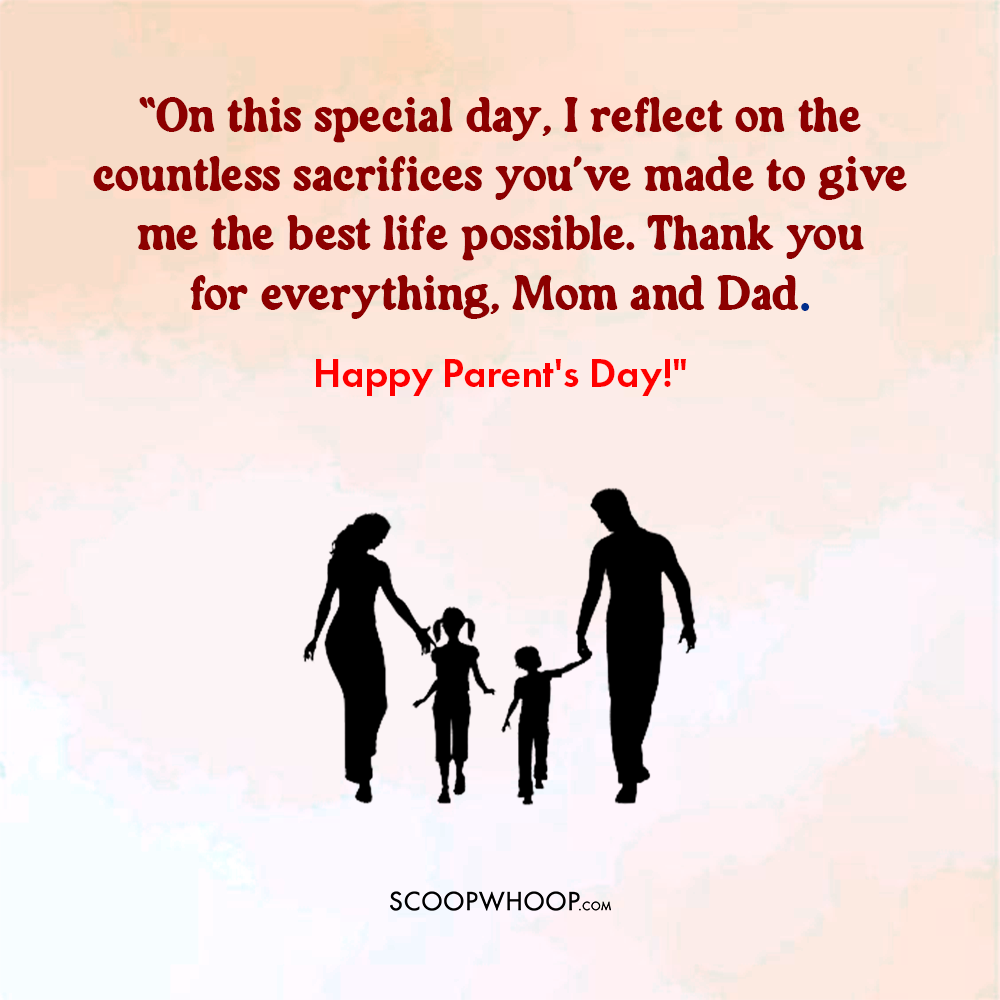 Inspirational Happy Parent’s Day Messages