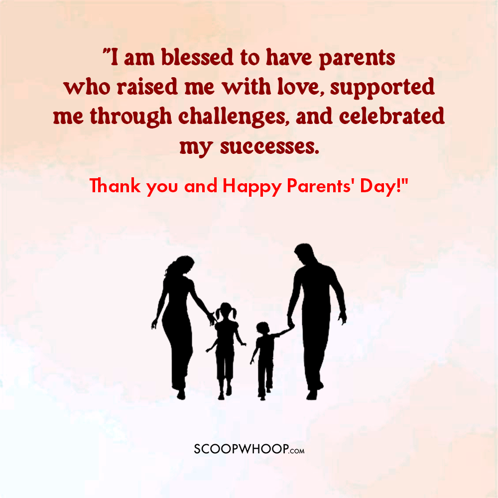 Thanksgiving Quotes For Parents to Share on Parents' Day