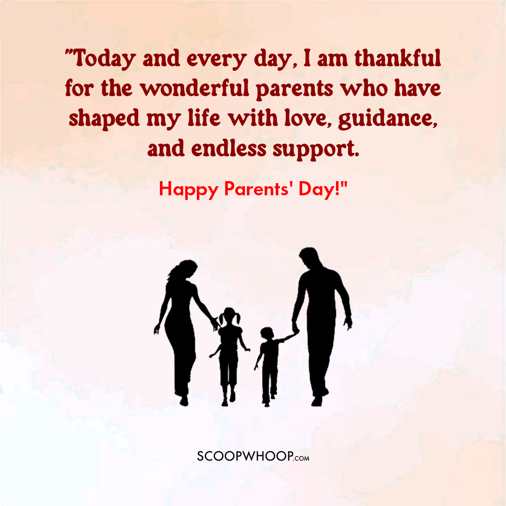 Thanksgiving Quotes For Parents to Share on Parents' Day