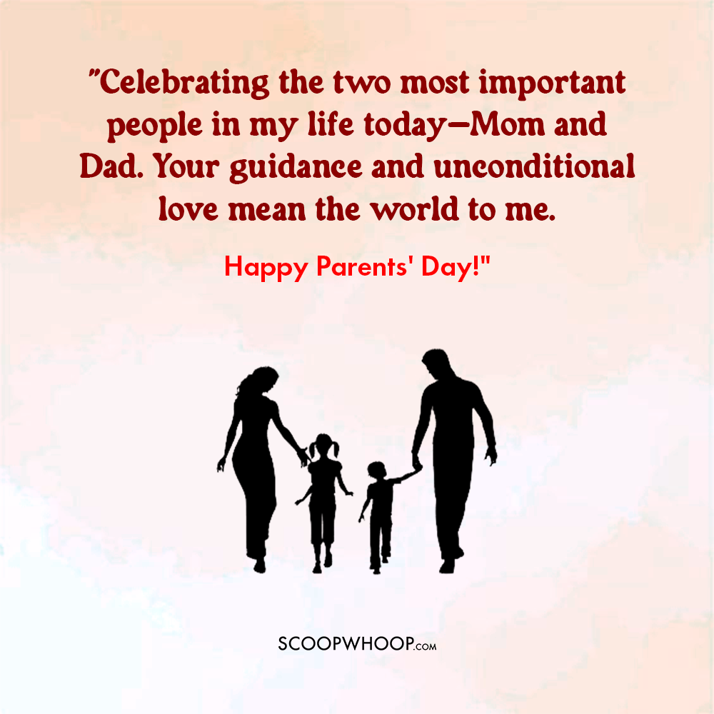 Best Wishes to Share with Parents on Parents' Day