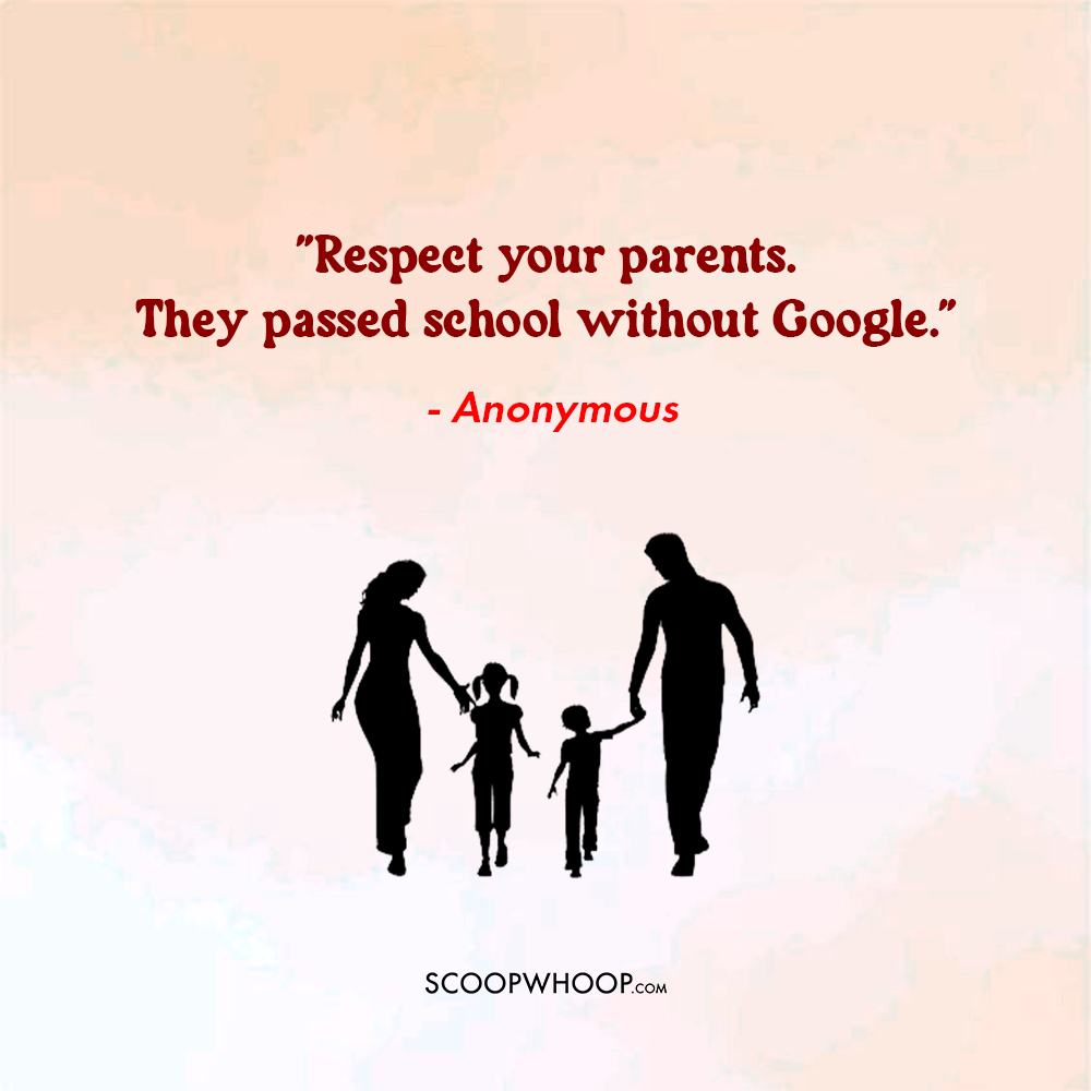 Quotes About Respecting Parents