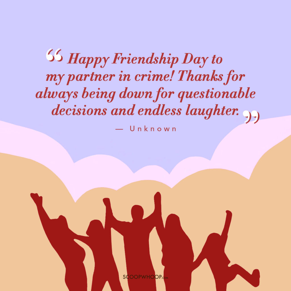 Friendship Day Wishes for Best Friend Funny